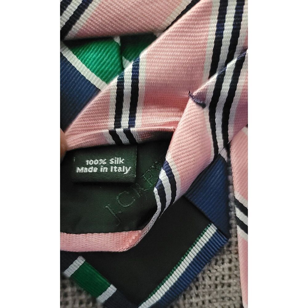 Lot Of 4 J. Crew Red Blue Pink Ties - Picture 3 of 6